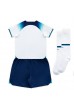 Engeland Babytruitje Thuis tenue Kind WK 2022 Korte Mouw (+ Korte broeken)